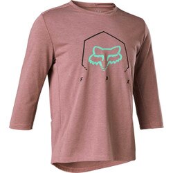 Fox Ranger Drirelease 3/4 Jersey Kids' in Plum Perfect
